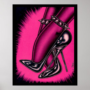 Vana DeVinyl™/Spike-Heels Poster