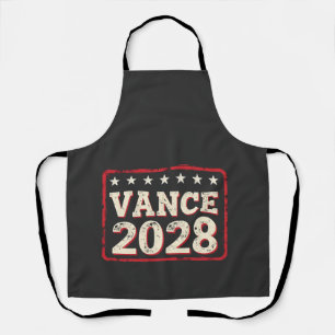 Vance 2028 für die Präsidentenwahl Trump Republika Schürze