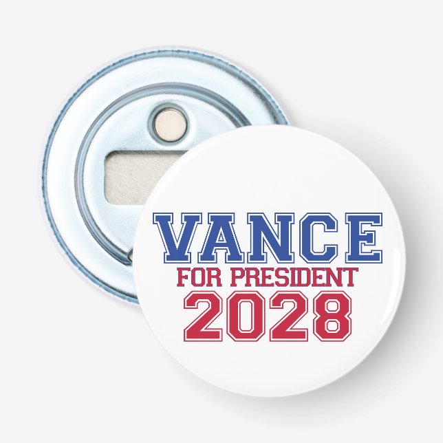 Vance for President (varsity) Flaschenöffner (Vorderseite)
