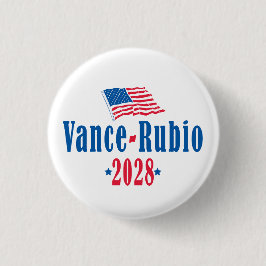 Vance Rubio 2028 (Flagge) Button