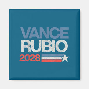 Vance Rubio 2028 Präsident Jd Vance Marco Rubio Us Magnet
