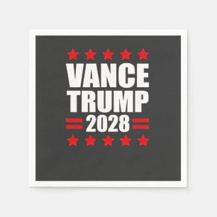 Vance Trump Präsidentschaftswahl 2028 Politisch Serviette