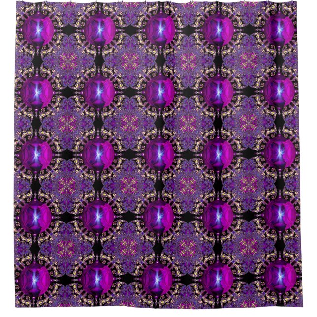 Vanceromay Elegant Classic Duschvorhang (Vorderseite)