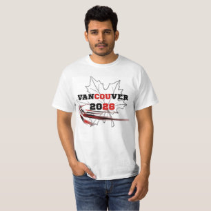 Vancouver 2026 Fußball Ausrichter Stadt T-Shirt