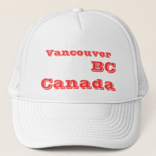 Vancouver BC Kanada Truckerkappe