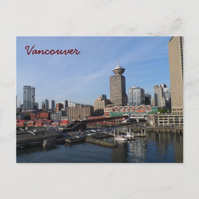 Vancouver, BC Postkarte (Vorderseite)