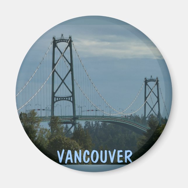 Vancouver BC Souvenir Magnets Vancouver Geschenke Magnet (Vorne)