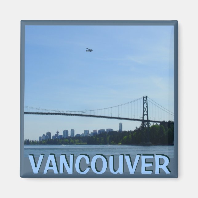 Vancouver BC Souvenir Magnets Vancouver Geschenke Magnet (Vorne)