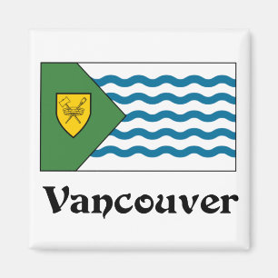 Vancouver, Britische Flagge Columbia Magnet
