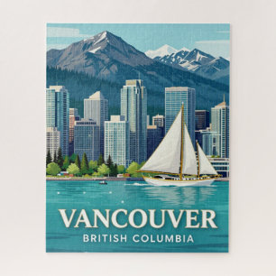 Vancouver British Columbia Hafenlandschaft 🌲