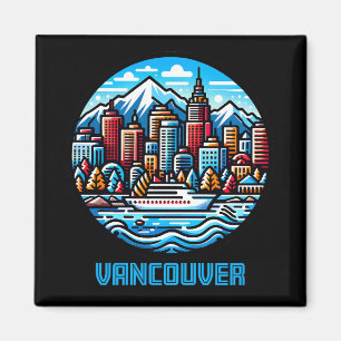 Vancouver British Columbia Kanada Magnet