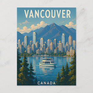 Vancouver British Columbia Pazifischer Nordwesten Postkarte