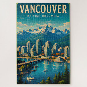 🏔️ Vancouver British Columbia Reise Retro