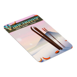 Vancouver British Columbia Skipposter Magnet