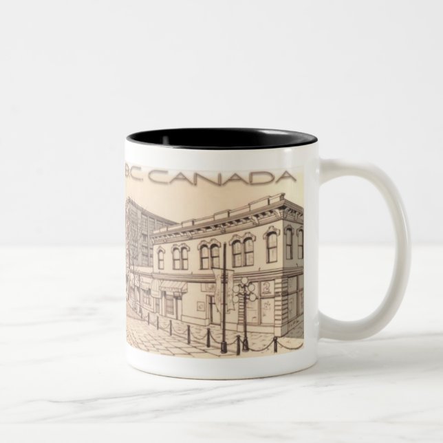 Vancouver C.-B. Canada Tasses à café Mugs & Lunett (Droit)
