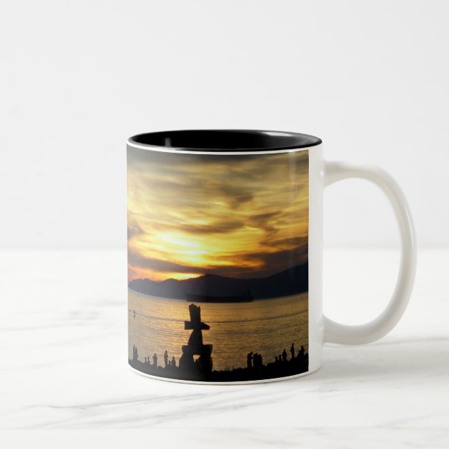 Vancouver C.-B. Canada Tasses à café Mugs & Lunett (Droit)