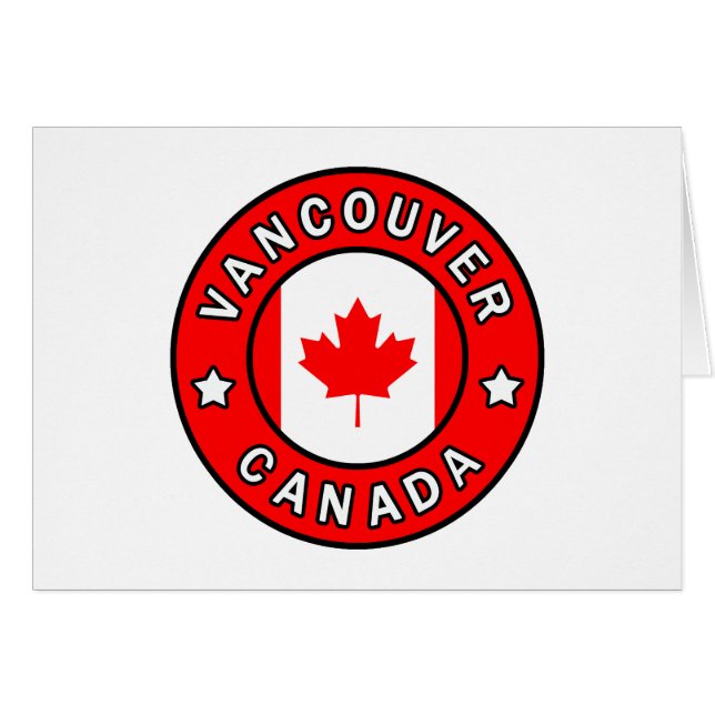 Vancouver Canada (Vorderseite (Horizontal))