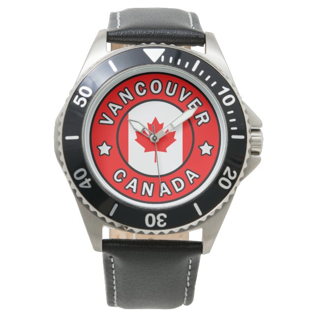 Vancouver Canada Armbanduhr (Vorderseite)