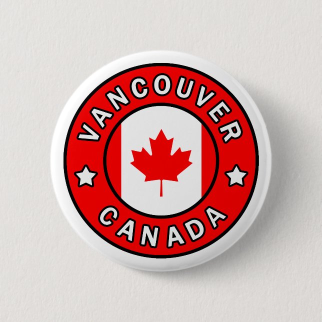 Vancouver Canada Button (Vorderseite)