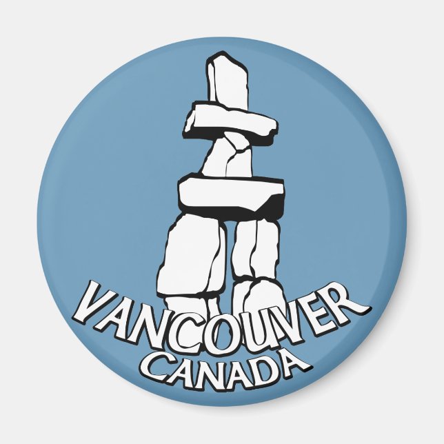 Vancouver Canada Frigo aimants Souvenir Magnets (Devant)