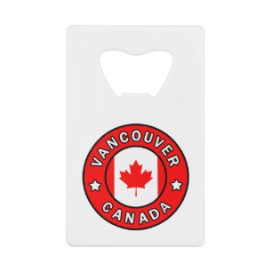Vancouver Canada Geldbeutel Flaschenöffner