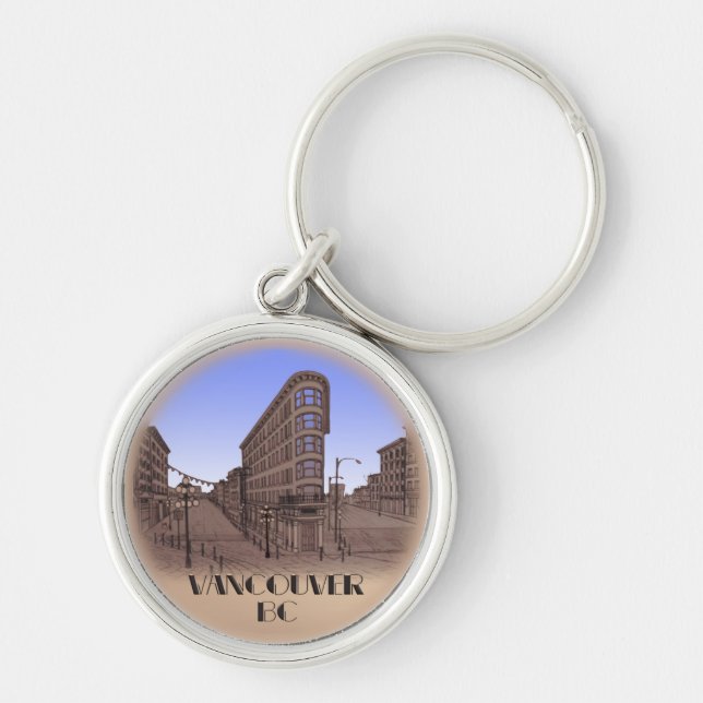 Vancouver Canada Key Chain Vancouver Souvenirs Schlüsselanhänger (Vorne)
