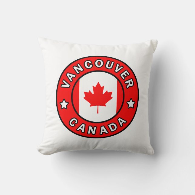 Vancouver Canada Kissen (Vorderseite)