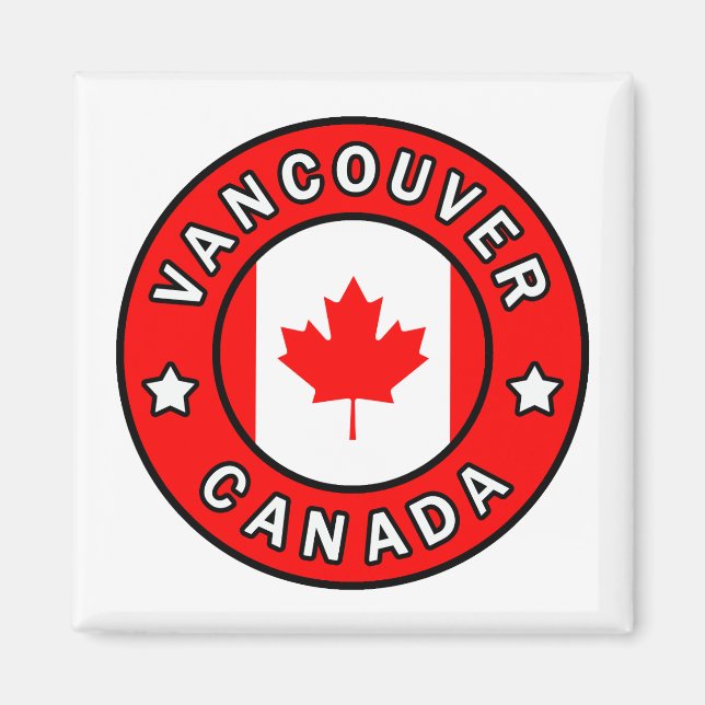 Vancouver Canada Magnet (Vorne)