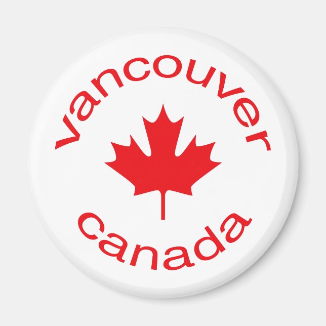 Vancouver Canada Magnet (Vorne)