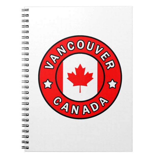 Vancouver Canada Notizblock (Vorderseite)