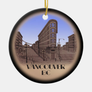 Vancouver Canada Ornament Custom Vancouver Geschen