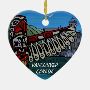 Vancouver Canada Ornament Personized Vancouver