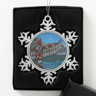 Vancouver Canada - Ornements de Noël Personnalisés