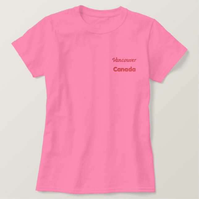 Vancouver Canada Polo Shirt (Design vorne)