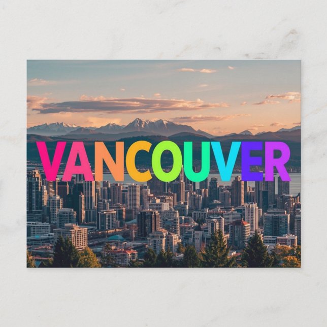 Vancouver canada postkarte (Vorderseite)