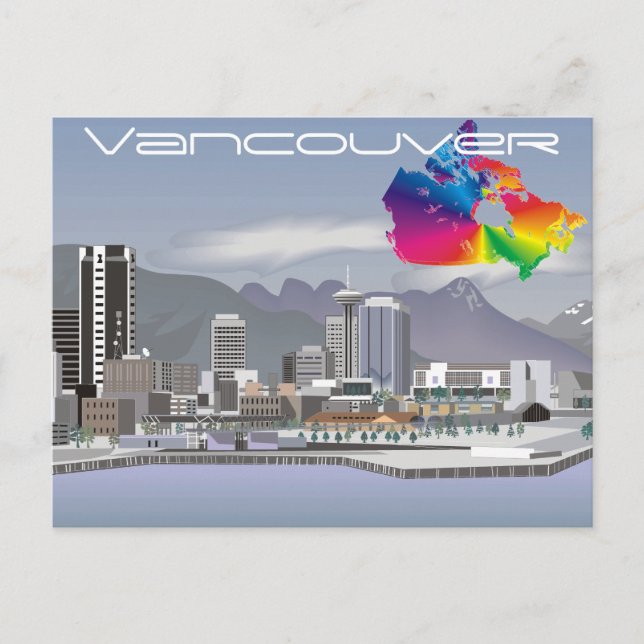 Vancouver Canada Postkarte (Vorderseite)