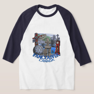 Vancouver Canada Sehenswürdigkeit Vancouver Jersey T-Shirt