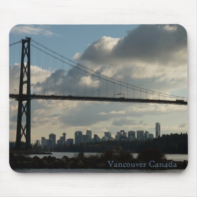 Vancouver Canada Souvenir Mouse Pad Vancouver Gesc Mousepad (Vorne)