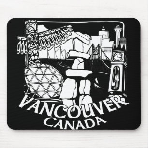 Vancouver Canada Souvenir Mousepad Vancouver Gesch