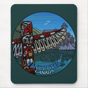 Vancouver Canada Souvenir Mousepad Vancouver Gesch