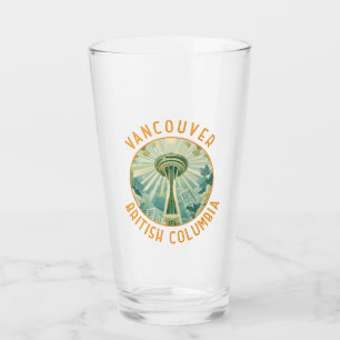 Vancouver Canada Space Needle Retro gestört Glas
