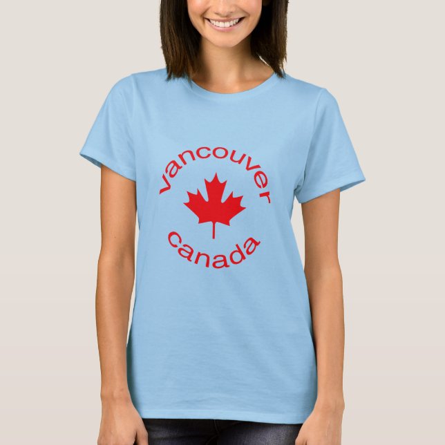 Vancouver Canada T-Shirt (Vorderseite)