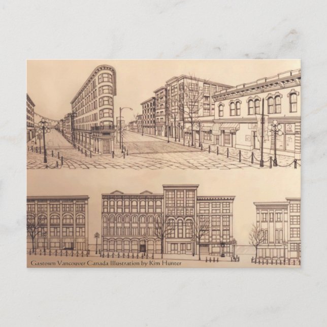 Vancouver Cards Magstown Factory Stores Postkarte (Vorderseite)