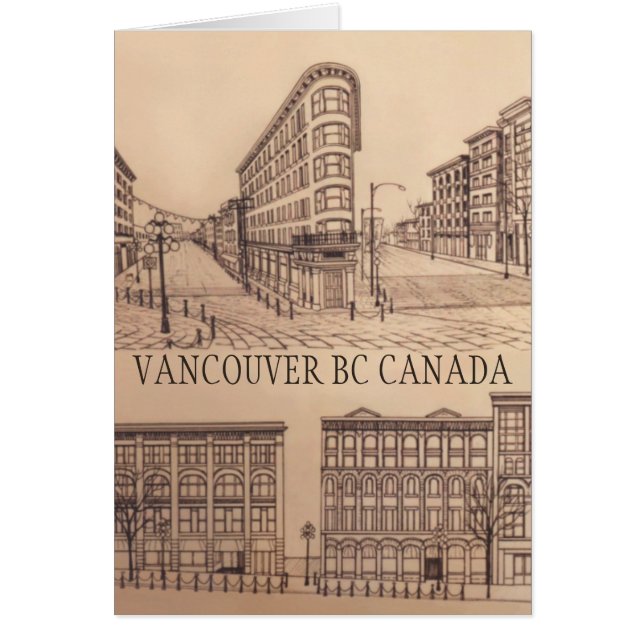 Vancouver Cards Souvenir Cards Montebello Festival (Vorne)