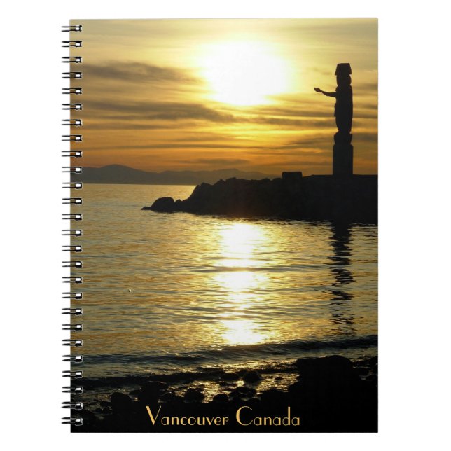 Vancouver Carnet Seascape Souvenir Journal (Devant)
