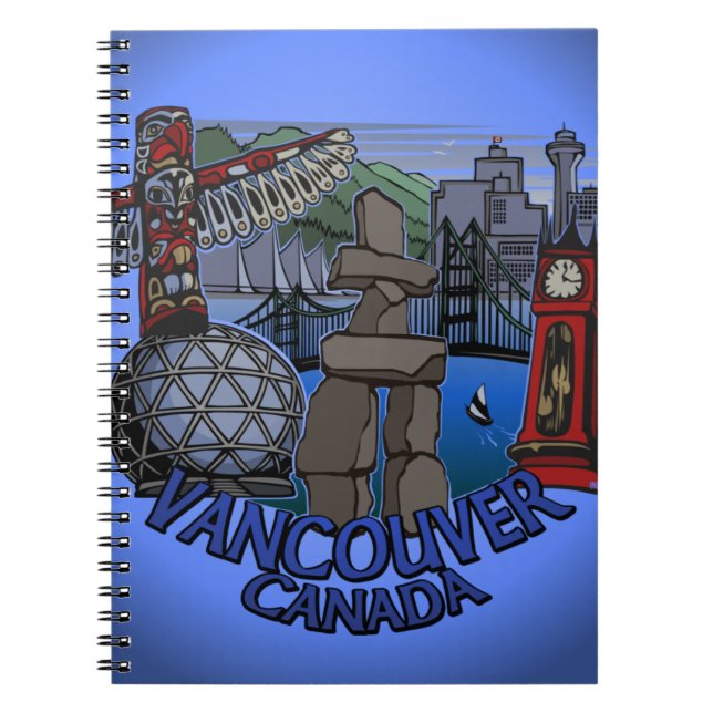 Vancouver Carnet Vancouver Souvenir Journal (Devant)