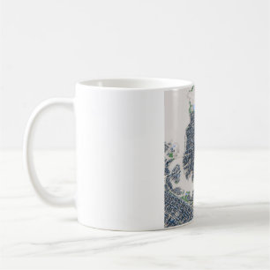 Vancouver City Canada Karte Kaffeetasse