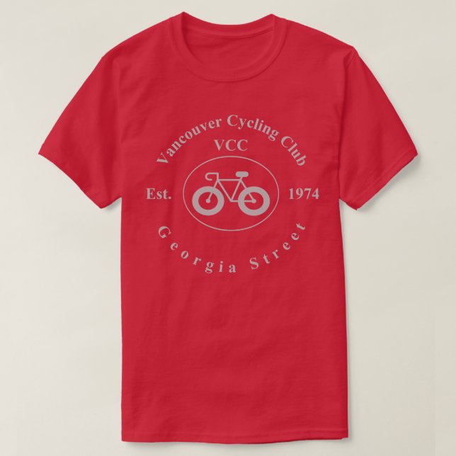 Vancouver Cycling Club TShirt (Design vorne)