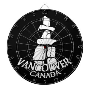 Vancouver Dartboard Vancouver Souvenir Dartboard Dartscheibe