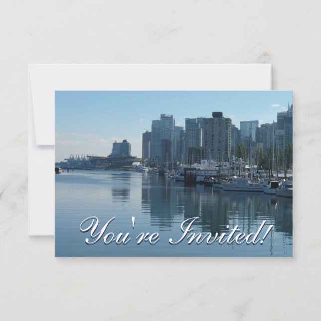 Vancouver Einladungen Personalisiert Vancouver UAW (Vorderseite)